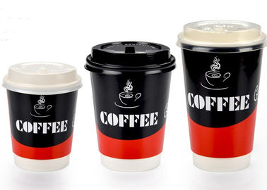 Κίνα Φλυτζάνι κατανάλωσης εγγράφου δύο τοίχων για το κατάστημα καφέδων, take-$l*away φλυτζάνια καφέ με τα καπάκια εργοστάσιο