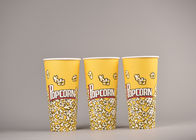 Εξατομικευμένος τυπωμένος συνήθεια Popcorn βαθμός τροφίμων κάδων για τον κινηματογράφο
